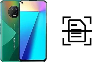 Numériser un document sur un Infinix Note 7