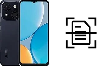 Numériser un document sur un itel A50C