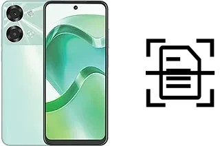 Numériser un document sur un itel itel P40+