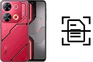 Numériser un document sur un itel P65
