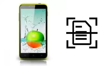 Numériser un document sur un K-Touch KIS 1