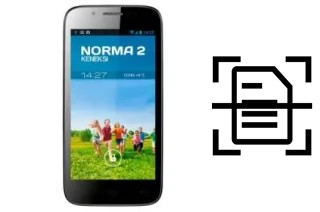 Numériser un document sur un KENEKSI Norma 2