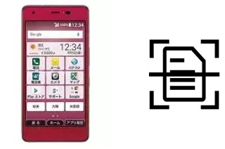 Numériser un document sur un Kyocera Otegaru 01