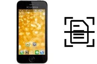 Numériser un document sur un Kyoto KY06