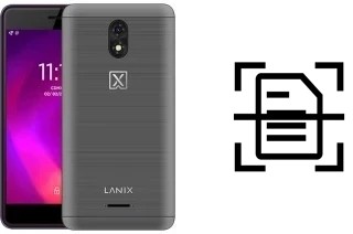 Numériser un document sur un Lanix X550