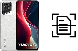 Numériser un document sur un Lava Yuva 2 5G