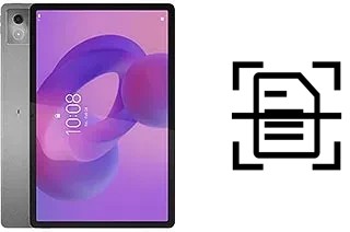 Numériser un document sur un Lenovo Idea Tab Pro