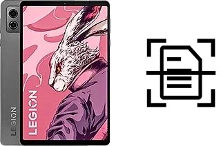 Numériser un document sur un Lenovo Legion Y700 (2023)