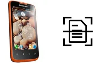Numériser un document sur un Lenovo S560