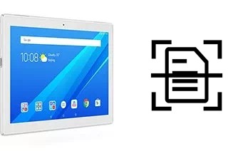 Numériser un document sur un Lenovo Tab 4 10 Plus