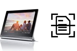 Numériser un document sur un Lenovo Yoga Tablet 2 8.0