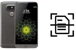 Numériser un document sur un LG G5