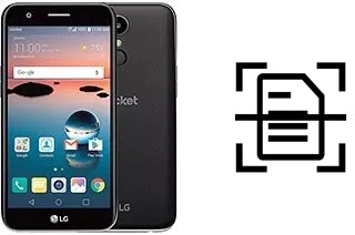 Numériser un document sur un LG Harmony