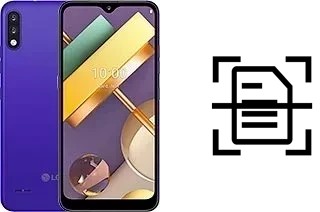 Numériser un document sur un LG K22+