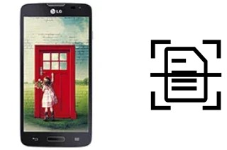 Numériser un document sur un LG L90 D405