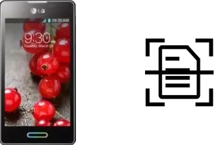 Numériser un document sur un LG Optimus L5 II