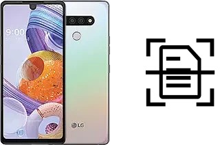 Numériser un document sur un LG Stylo 6