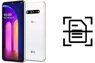 Numériser un document sur un LG V60 ThinQ 5G UW