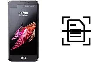 Numériser un document sur un LG X screen