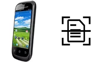 Numériser un document sur un Maxwest Astro JR