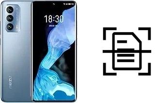 Numériser un document sur un Meizu 18
