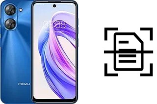 Numériser un document sur un Meizu mblu 21