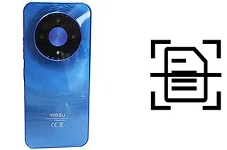 Numériser un document sur un Meizu mblu 22 Pro