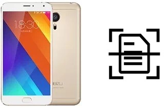 Numériser un document sur un Meizu MX5