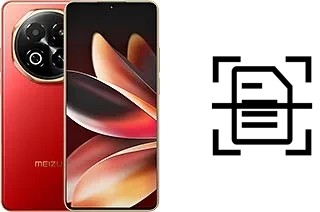 Numériser un document sur un Meizu Note 22 5G