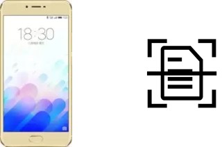 Numériser un document sur un Meizu X