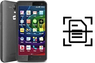Numériser un document sur un Micromax Bolt Q339