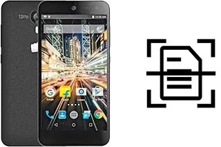 Numériser un document sur un Micromax Canvas Amaze 2 E457
