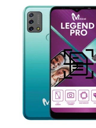 Numériser un document sur un Mobicel Legend Pro