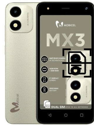 Numériser un document sur un Mobicel MX3