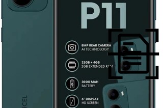 Numériser un document sur un Mobicel P11
