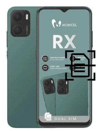 Numériser un document sur un Mobicel RX