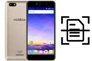 Numériser un document sur un Mobiistar Zumbo Power