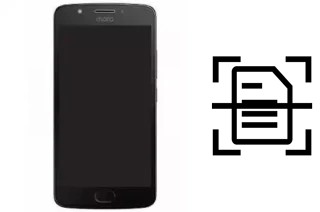 Numériser un document sur un Moto E5