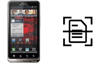Numériser un document sur un Motorola DROID BIONIC XT875