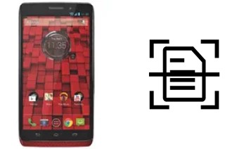 Numériser un document sur un Motorola DROID Ultra