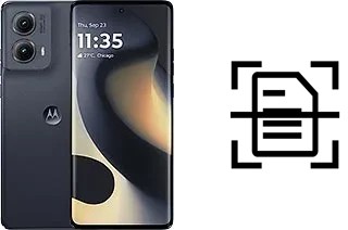Numériser un document sur un Motorola Edge (2024)