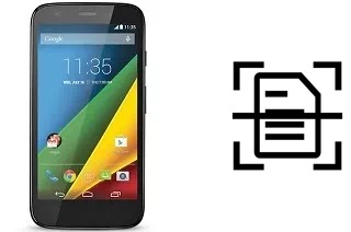 Numériser un document sur un Motorola Moto G Dual SIM