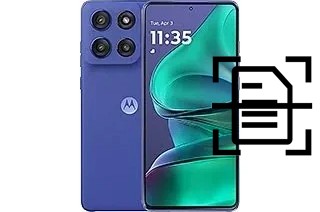 Numériser un document sur un Motorola Edge 60 Stylus