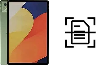 Numériser un document sur un Motorola Moto Pad 60 Pro