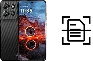 Numériser un document sur un Motorola ThinkPhone 25