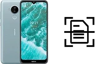 Numériser un document sur un Nokia C30