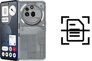 Numériser un document sur un Nothing Phone (3a) Pro
