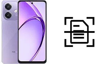 Numériser un document sur un Oppo A3 4G