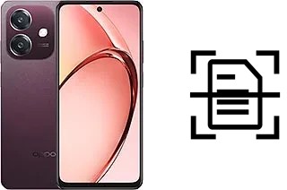 Numériser un document sur un Oppo A3x 4G