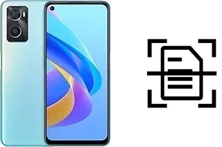 Numériser un document sur un Oppo A76